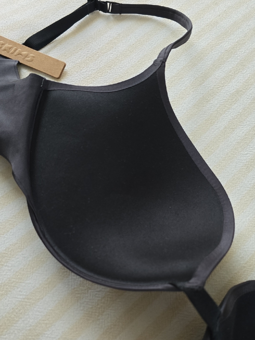 SKIMS Ultimate Super Push Up Bra Size:34DD (34E) Onyx - Picture 6 of 7